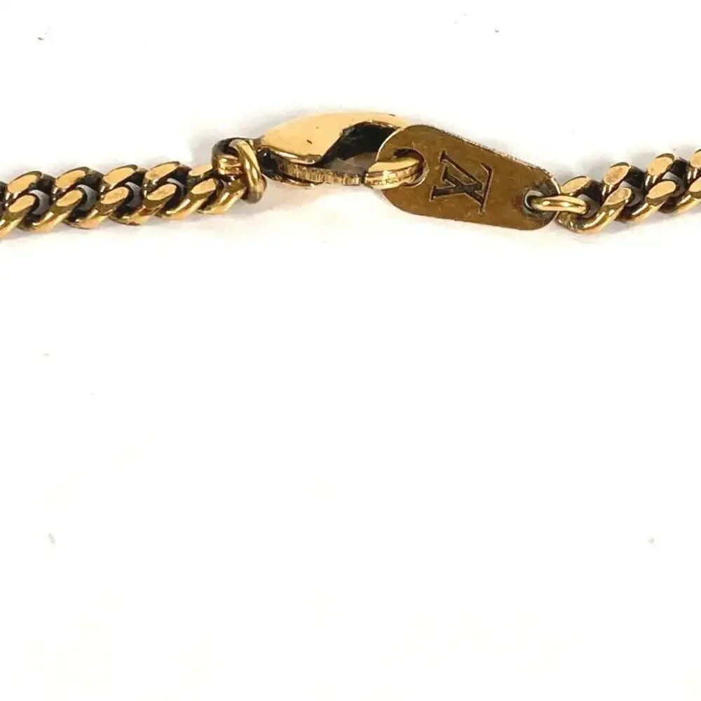 LOUIS VUITTON Vintage Gold Necklace